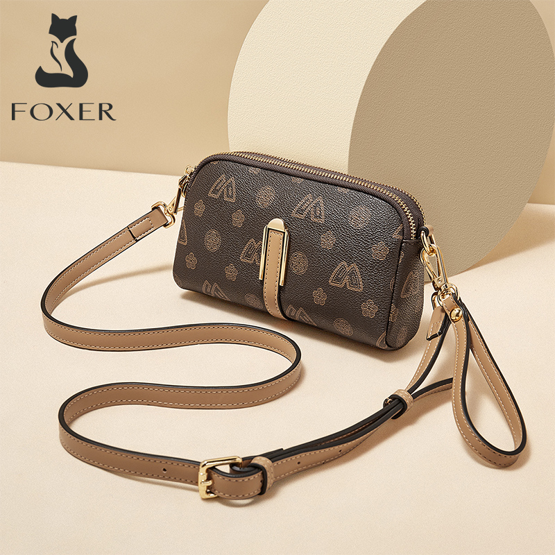 Luxury Bags Vip - FOXER femmes petit sac à bandoulière