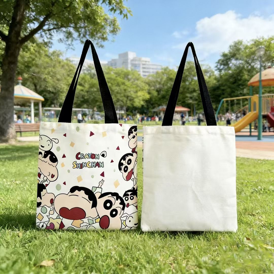 Shoulder Bag Slouchy - Nouveau Sac Fourre-tout en Toile Crayon