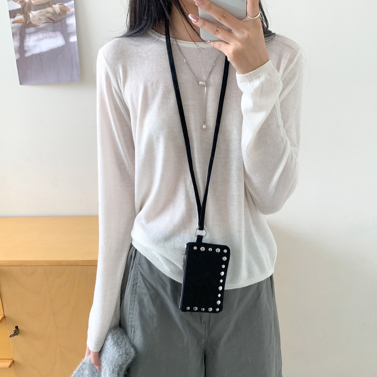 Nouveau sac à bandoulière clou - Shoulder Bag Slouchy avis et prix