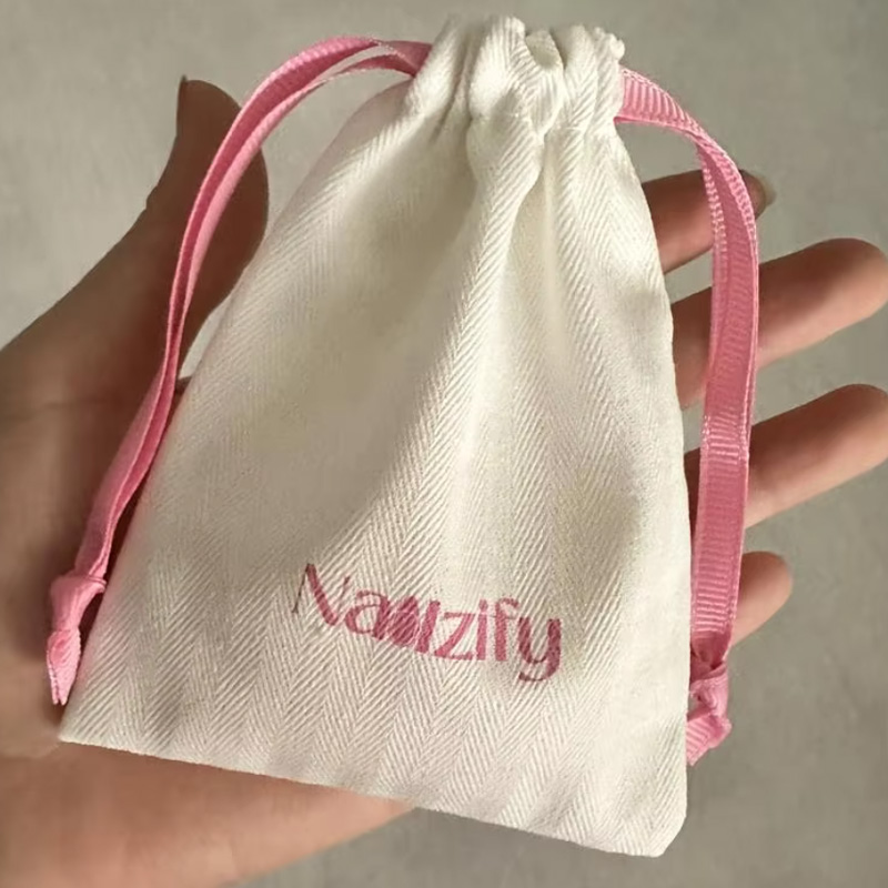 Sac à cordon en toile à chevro - Luxury Bags Logo avis et prix