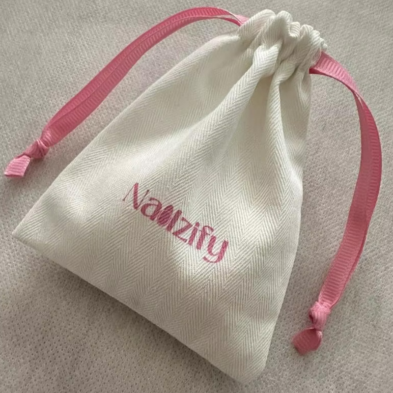 Sac à cordon en toile à chevro - Luxury Bags Logo avis et prix