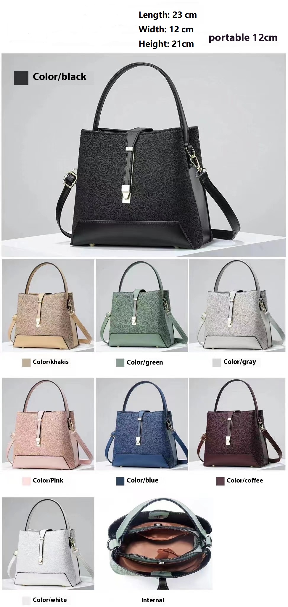 Nouveau Sac fourre-tout de lux - Luxury Bag Collection avis et prix
