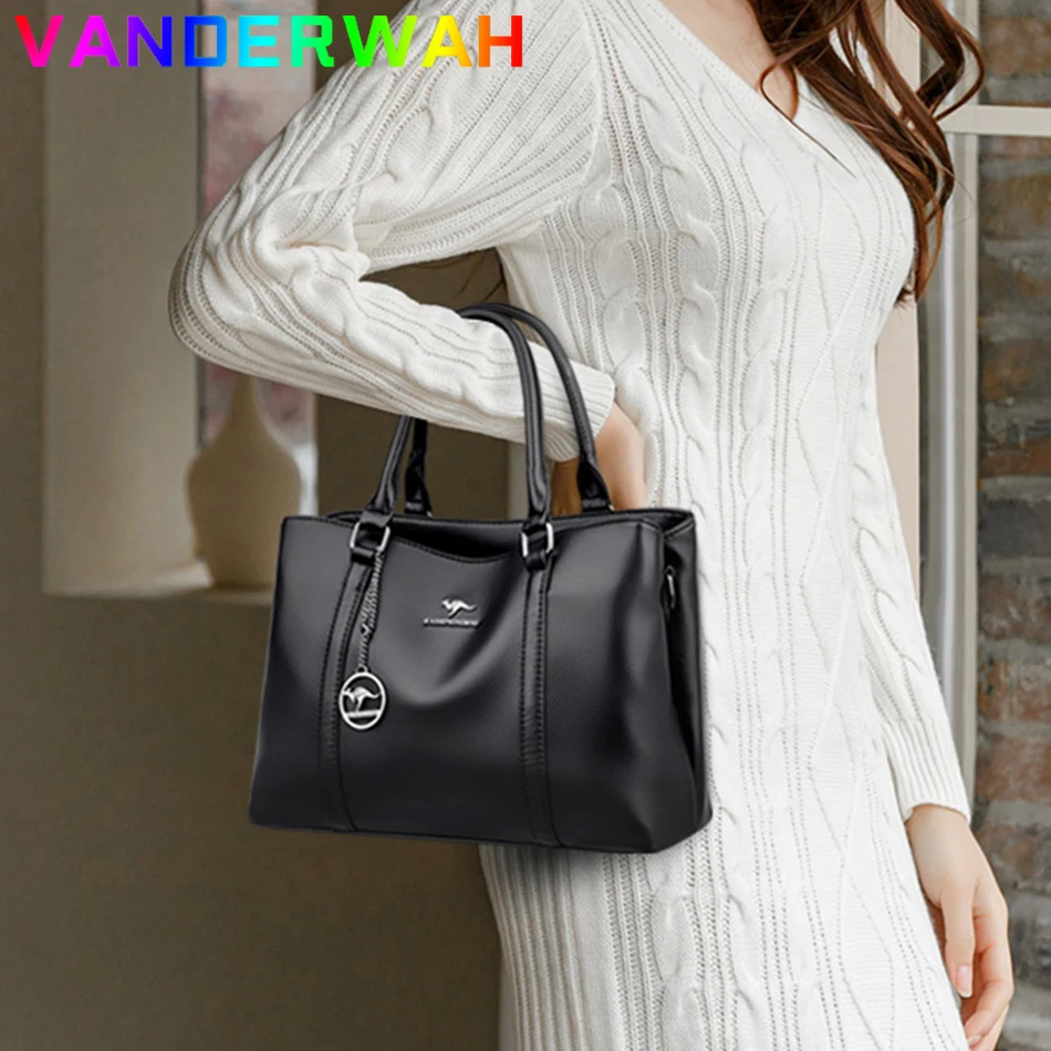 Sac à bandoulière en cuir soup - Luxury Bags Logo avis et prix