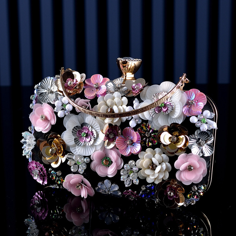 Mode femmes sacs fleur diamant - Luxury Bag Collection avis et prix