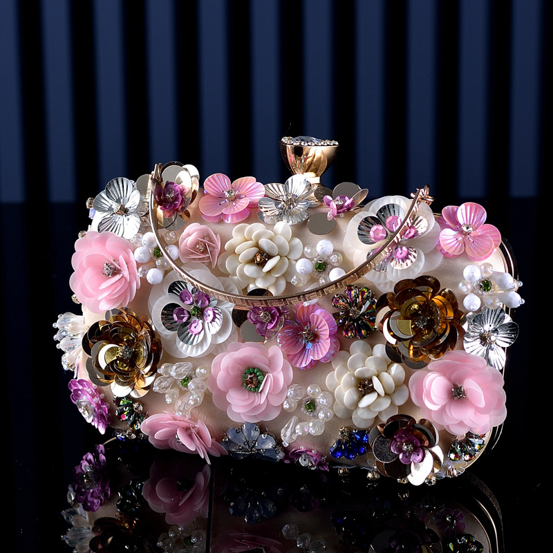 Mode femmes sacs fleur diamant - Luxury Bag Collection avis et prix