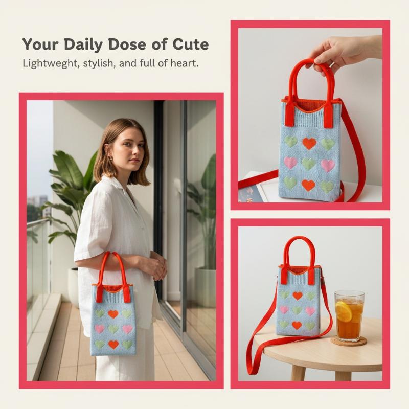 Sac à bandoulière mini en tric - Shoulder Bag Slouchy avis et prix